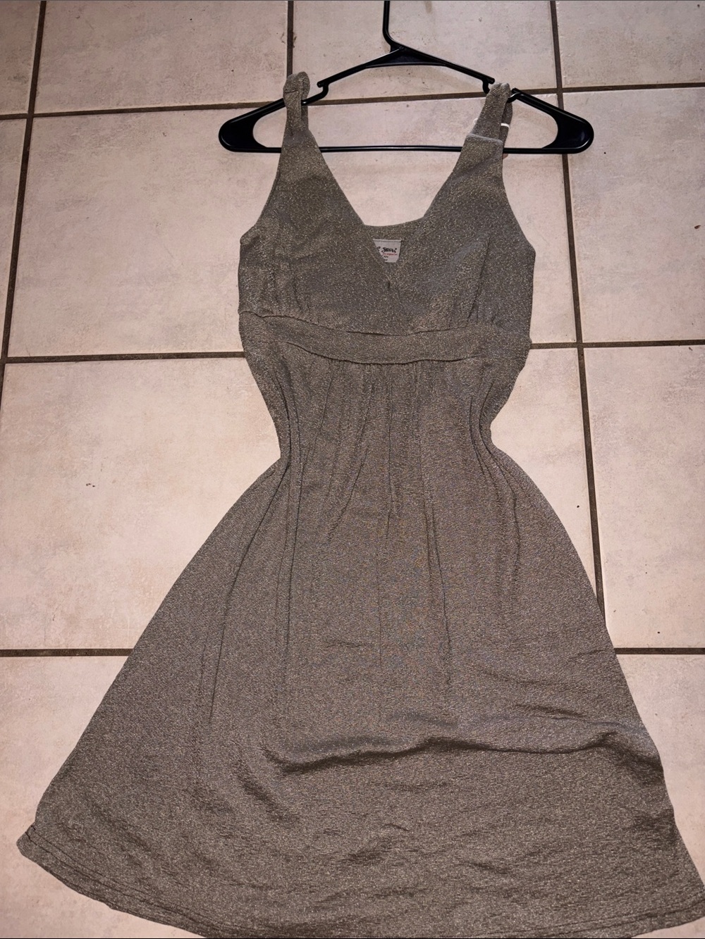 Michael Stars Heather Silver Midi Dress